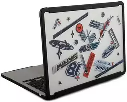 Skinarma dėklas Henko MacBook Air 13" (M3-M2) frost skaidrus