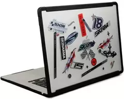 Skinarma dėklas Henko MacBook Air 15" (M3-M2) frost clear