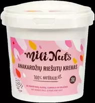 Milinuts Mili Nuts Anakardžių riešutų kremas : Svoris - 500g