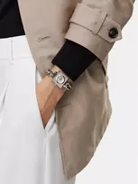 Moteriškas laikrodis Michael Kors Chain Lock MK4718 + BOX