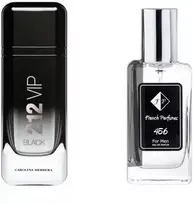 Nr456 kvepalai įkvėpti Carolina Herrera - 212 Vip Juodas 33 ml EDP