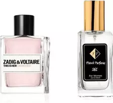Nr161 kvepalai įkvėpti Zadig & Voltaire - This is Her! Undressed 60 ml EDP