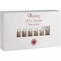 ORISING H.G. System biocomplex / Fito-esencinis losjonas plaukams nuo slinkimo 7 ml, 1 ampulė