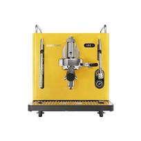 Sanremo Cube pusiau automatinis kavos aparatas, pro/namams - geltonas