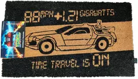Sd Toys Back to the Future Time Machine doormat