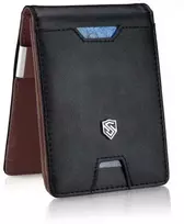 Vyriška SLIM plona piniginė, kortelių dėklas su RFID Z02 Stevens