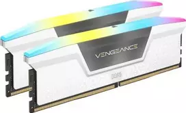 RAM „Corsair Vengeance RGB 32GB DDR5-6000“ rinkinys (2x 16GB), CL30, baltas