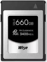 Atminties kortelė - Wise 660GB CFexpress Type B PRO Mk II 3700MB/s 3600MB/s