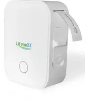 Technaxx Lifenaxx nešiojamas terminis etikečių spausdintuvas, baltos spalvos (LX-048)