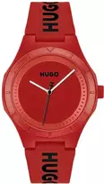 Hugo Boss Vyriškas laikrodis HUGO Lit For Him Raudona 1530346 + BOX