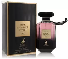 Maison Alhambra Rožinė Shimmer Secret Oud EDP parfumuotas vanduo moterims, 100 ml