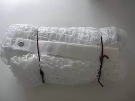Netex Lauko teniso tinklas PP3mm (baltas su trosu)