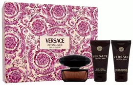 Kvepalų rinkinys moterims Versace Crystal Noir (EDP, 50 ml + kūno losjonas, 50 ml + dušo želė, 50 ml)