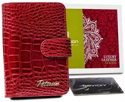 Peterson Moteriška odinė piniginė LASA-2