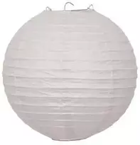ESPA Baltas ryžių popieriaus šviestuvo gaubtas, 25 cm