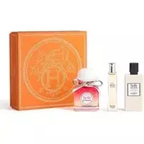 „Hermes“ rinkinys: „Tutti Twilly D'hermes“ kvepalai moterims, 85 ml + „Tutti Twilly D'hermes“ kvepalai moterims, 15 ml + „Tutti Twilly D'hermes Kūnui“ kūno losjonai, 80 ml