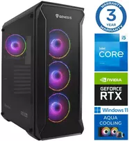 Stacionarus kompiuteris INTOP AQUA i5-14400F 16GB DDR5 2TB SSD M.2 NVME RTX5070 12GB WIN11Pro (RW42436)