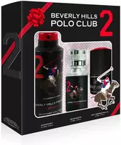 Set Beverly Hills Polo Club: 1982 - Sport 2 Eau De Toilette For Men, 50 ml + 1982 - Sport 2 Anti-Perspirant Dezodorantas Purškiklis For Men, 175 ml + Sport 2 Anti-Perspirant Dezodorantas Roll-On For Men, 50 ml