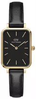 Moteriškas laikrodis DANIEL WELLINGTON Quadro Pressed Sheffield Gold 20mm DW00100560 + BOX