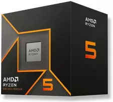 Procesorius AMD Ryzen 5 9600 (Zen 5) 6C/12T 5.2GHz AM5 su Wraith Stealth aušintuvu