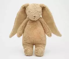Moonie 2.0 migdukas Organic Humming Bunny - Cappuchino su garso įrašymo funkcija