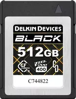 Atminties kortelė Delkin CFexpress 4.0 JUODA | B tipo | R3600/W3200 (VPG400) 512GB