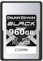 Atminties kortelė Karta Delkin Delkin CFexpress 4.0 Juodas, VGP200, R1830/W1740 (Type A | 4.0) 960GB