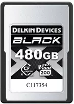 Atminties kortelė Delkin CFexpress 4.0 Juodas, VGP200, R1830/W1710 (A tipas | 4.0) 480GB