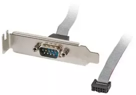 Lanberg laikiklis 1x DB9(COM) 40 cm žemo profilio