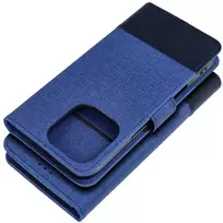 Oem GOMMA Book skirtas Xiaomi Redmi Note 14 PRO 5G / Redmi Note 14 PRO PLUS 5G mėlynos spalvos