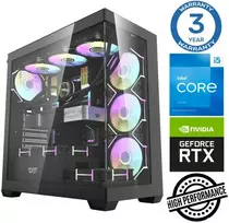 Stacionarus kompiuteris INTOP i5-14400F 16GB DDR5 1TB SSD M.2 NVME RTX5060Ti 16GB no-OS (RW44546NS)