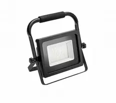 LED prožektorius iNEXT (nešiojamas) 30W 2400lm, PF>0,9, RA>80, IP65, 120°, 6400K, juodas k