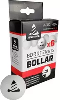 Sportme Stalo teniso kamuoliukai, 6 vnt., balti