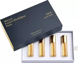 „Maison Francis Kurkdjian Oud Satin Mood“ – kvepalų ekstraktas 4 x 4 ml (rutulinis)
