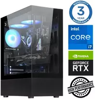 Stacionarus kompiuteris INTOP i7-12700F 32GB 250SSD M.2 NVME RTX3050 6GB no-OS (RW46036NS)