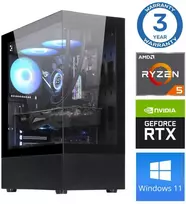 Stacionarus kompiuteris INTOP Ryzen 5 7500F 32GB DDR5 250SSD M.2 NVME RTX5060Ti 16GB WIN11Pro (RW47016)