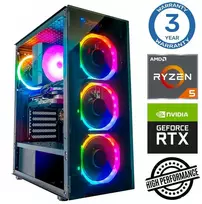 Stacionarus kompiuteris INTOP Ryzen 5 7500F 32GB DDR5 1TB SSD M.2 NVME RTX3050 6GB no-OS (RW48838NS)