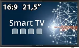 Televizorius MEGASAT Camping TV Royal Line IV 22 Smart Android TV