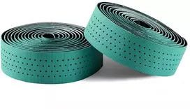 Rockbros dviračio vairo juosta Perforated Silicone – žalios spalvos