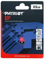 Patriot Memory EP A2 atminties kortelė 512GB Micro SDXC V30 U3 Class 10 (PEF512GEP32MCX)