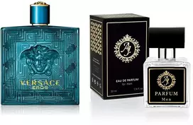 AJ Deluxe Nr207 kvepalai įkvėpti Versace - Eros 50 ml