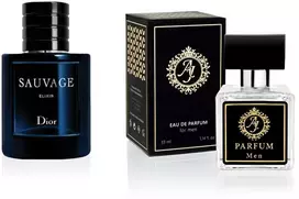Elixir AJ Deluxe Nr485 kvepalai įkvėpti Dior - Sauvage Eliksyras 33 ml