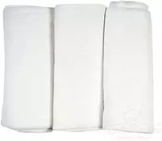 Baby Matex Trijų dalių medžiaginių sauskelnių rinkinys. 70x80 medvilninis baltas