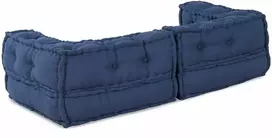 Modulinė sofa 3 pcs Indigo 140 x 70 x 36 cm Audinys