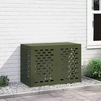 Kondicionierių uždangalas Alyvuogių žalia 100 x 50 x 70 cm