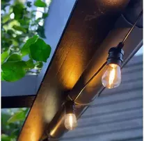 Lightson „Cosy Starter Pack“ 5 m ilgio vakarėlių kilpos rinkinys su laidu ir transformatoriumi, 3 W, IP44