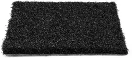 Grindų danga su dirbtine žole Trackz Uni Outdoor 10 × 2 m (tinka laukui) (Spalva: Juoda)