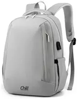 Chill Innovation „Chill Drop“ 15 colių itin lengva kompiuterio krepšys / kuprinė, šviesiai pilka