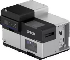 Spausdintuvas Epson ColorWorks C8000e, cutter, disp., USB, Tinklinis, kit (USB), juodas, pilkas