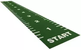 Grindų danga su dirbtine žole Trackz Essential Range 10 × 1,33 m (Spalva: Žalia)